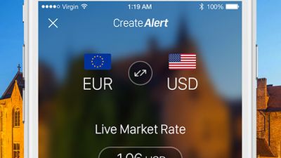 Create exchange rate alerts