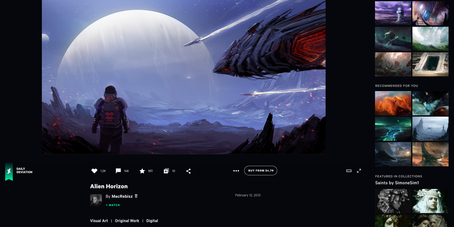 DeviantArt rolling out its biggest redesign ever, titled "Eclipse"