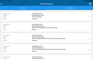 Geo Attendance screenshot 1