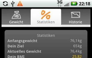Droid Weight screenshot 1