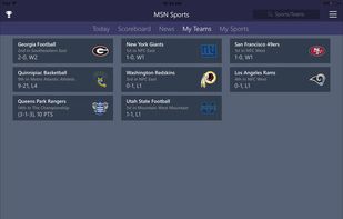 MSN Sport screenshot 2