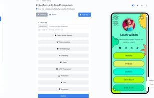 link in bio builder