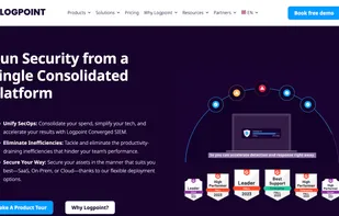 Logpoint screenshot 1