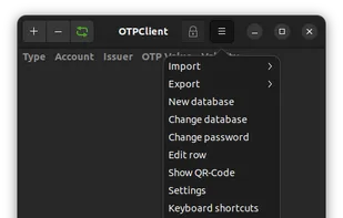 Import, export, change, edit