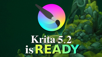 Krita 5.2 launches with enhanced animation and text handling and improved user experience image