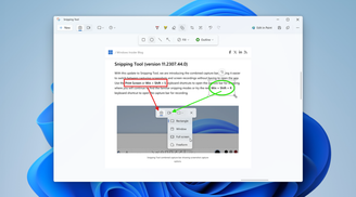 Microsoft integrates 'Explain with Copilot' into Notepad, adds new Snipping Tool features image