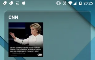 Widget for Facebook screenshot 1