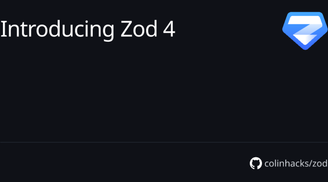 Zod 4 released: enhanced performance and new Zod Mini image