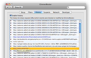 GlimmerBlocker screenshot 2