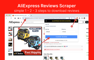 AliExpress Reviews Scraper screenshot 2