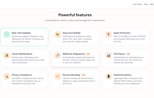 SendForm.live is more than just the usual form mailer!