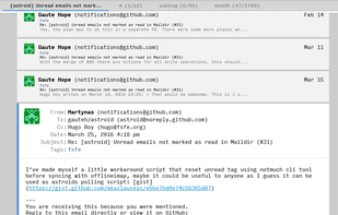 astroid screenshot 1