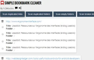 Fast Bookmark Scanner II screenshot 1