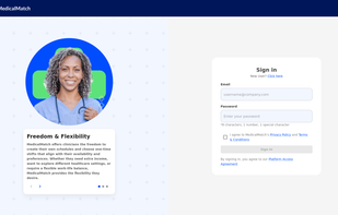 MedicalMatch screenshot 1
