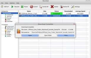 flareGet screenshot 1