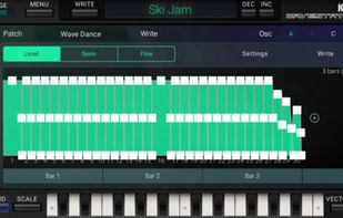 KORG iWAVESTATION screenshot 1