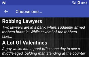 8,000 Jokes and Gags screenshot 2