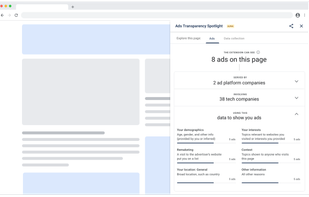 Ads Transparency Spotlight screenshot 1