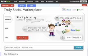 BeamSnap.com home page