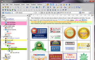 Mars Notebook screenshot 1
