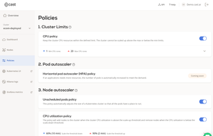 CAST AI screenshot 1