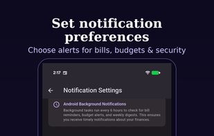 Choose what you'd like to be notified about