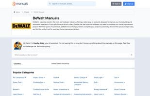 Brand page