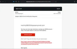 DisposeMyMail screenshot 1