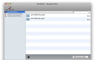 WineBottler screenshot 2