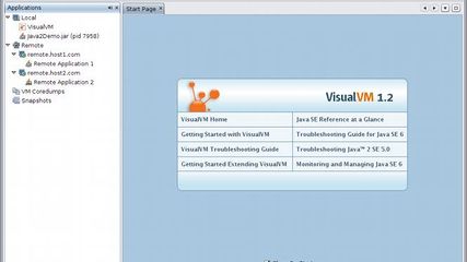 VisualVM screenshot 1