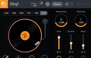 Izotope Vinyl screenshot 1