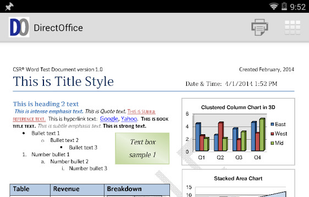 DirectOffice Mobile SDK screenshot 1