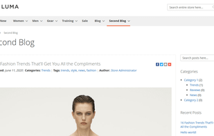 Magento 2 Multi Blog Extension screenshot 2