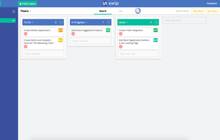 Swip.com screenshot 1