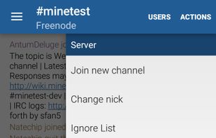 HoloIRC screenshot 2