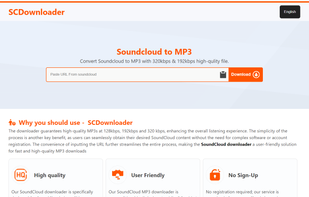 SoundClouDownloader screenshot 1