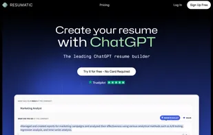 Resumatic screenshot 1