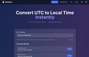 Online converter in action