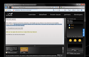 beWeeVee Notepad screenshot 1