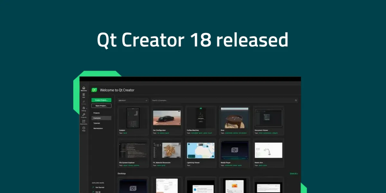 Qt Creator 18 adds experimental support for development containers and other improvements