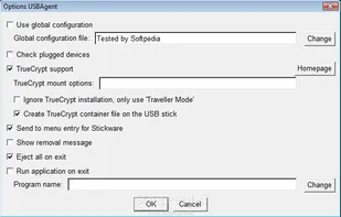 Options USBAgent