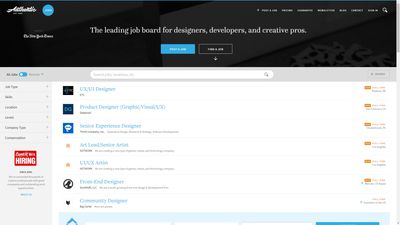 Authentic Jobs screenshot 1