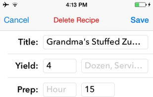 My Recipe Book screenshot 2