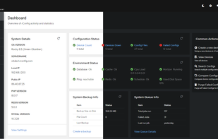 rConfig screenshot 1