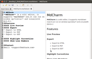 MdCharm screenshot 1