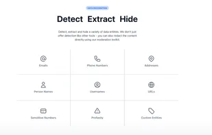 Moderation API screenshot 1