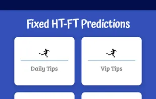 Fixed HT/FT Predictions screenshot 1