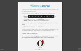 Toolbar for HTML formatting