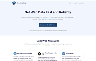 Get Web Data Fast and Reliably