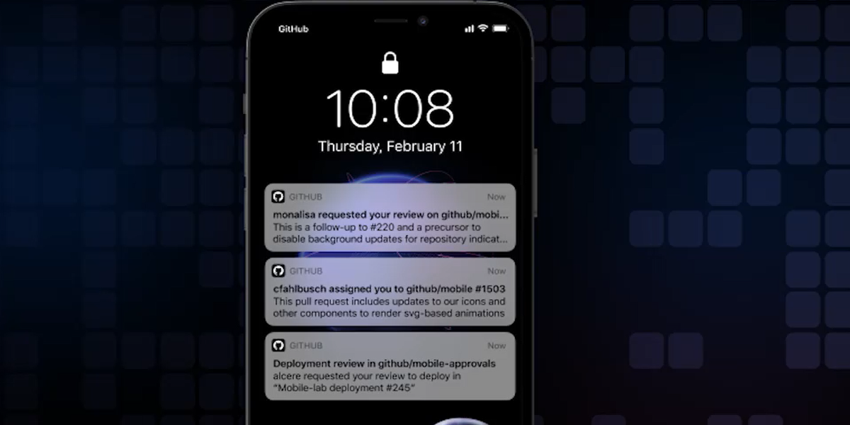 GitHub implementing new mobile notification controls for developers